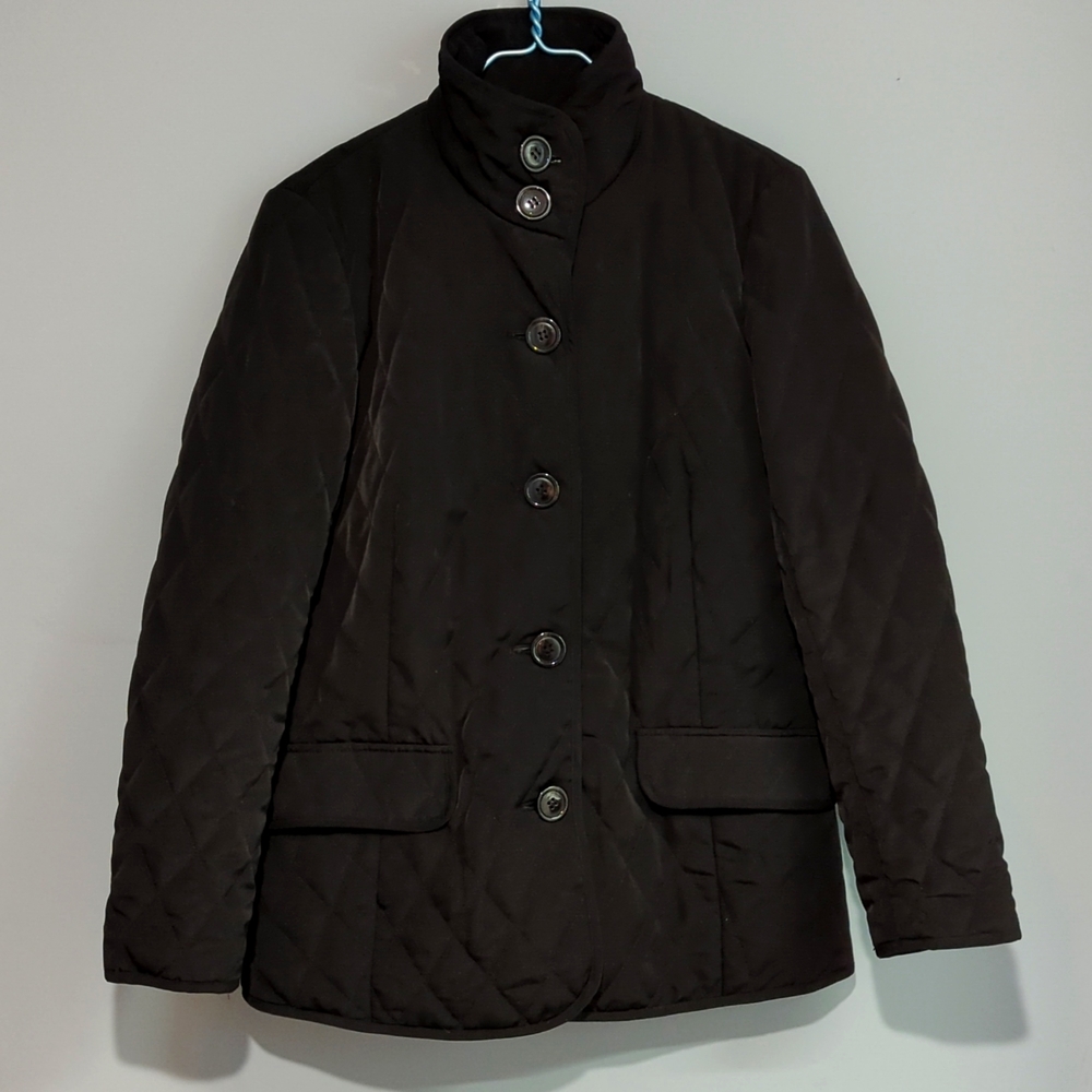 🌈5/$20🌈 Bundle!😍 Geoffrey Beene Sport Quilted Jacket Black Size Small